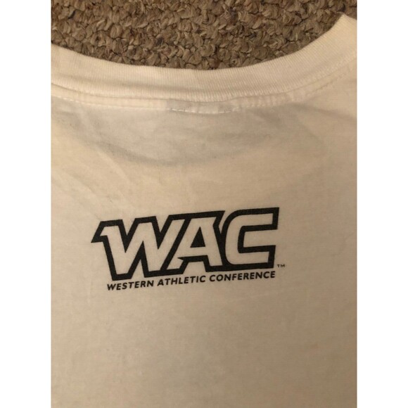 2007 Univ. of Hawaii Football Medium T shirt White XL Perfect Season - Picture 8 of 8